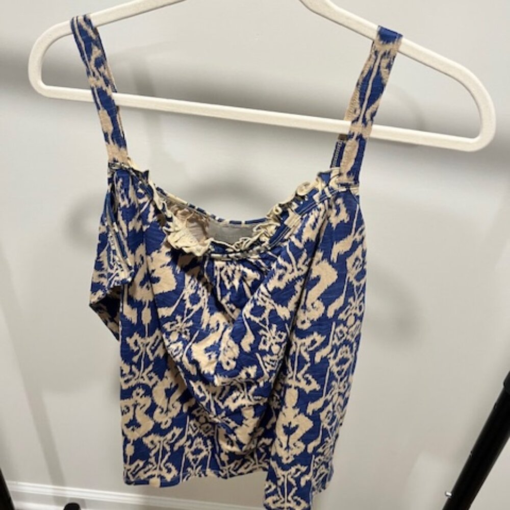 Effortless Patterned Spaghetti Tank